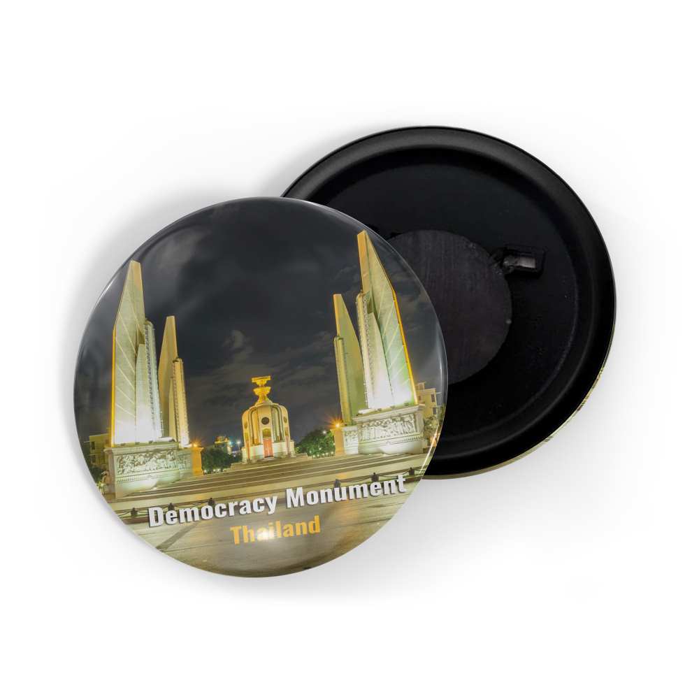 dhcrafts Fridge Magnet Multicolor Famous Tourist Place Democracy Monument Thailand Glossy Finish Design Pack of 1